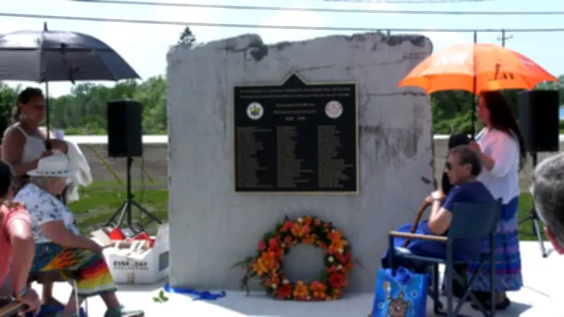 Sheguiandah First Nation Unveils Monument for Residential School Children