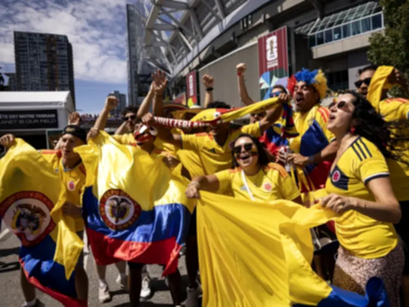 Switzerland vs Colombia World Cup Round of 16 Match at BC Place