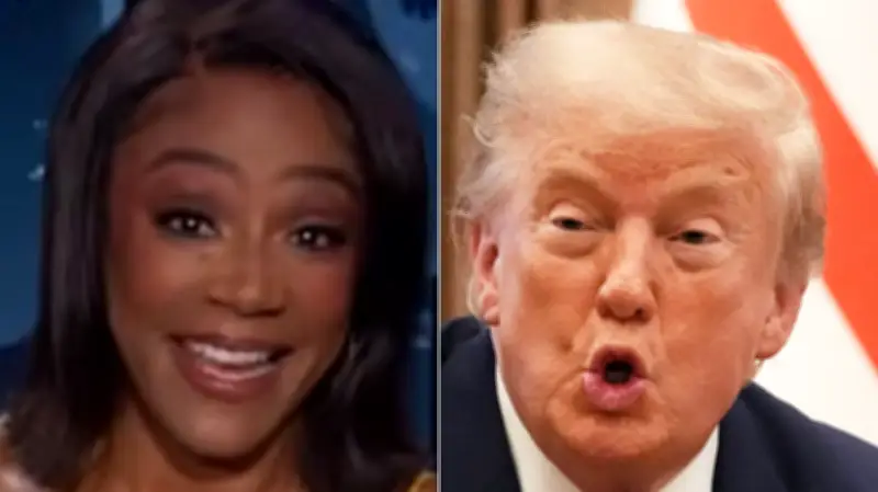 Tiffany Haddish Mocks Trump Over World Cup Loss and Hand Size