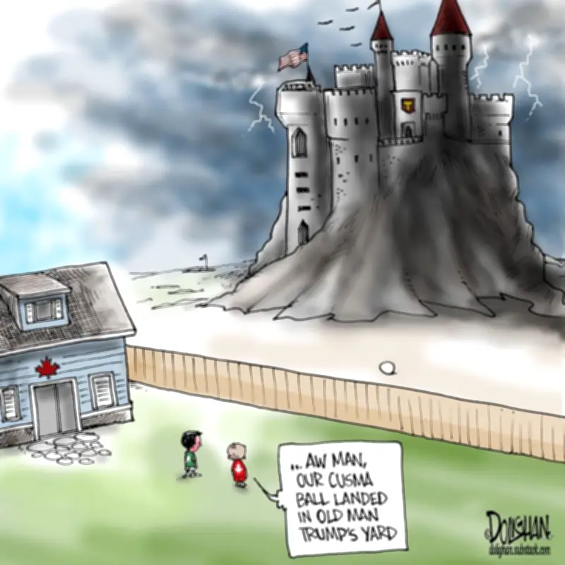 Tim Dolighan cartoon July 6 2026 political satire