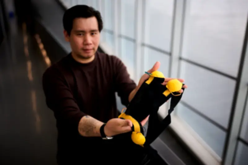 Toronto innovators help deafblind woman summit Everest with haptic harness
