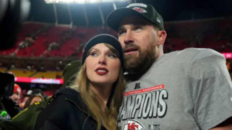 Travis Kelce reacts to AI wedding image amid Taylor Swift ceremony