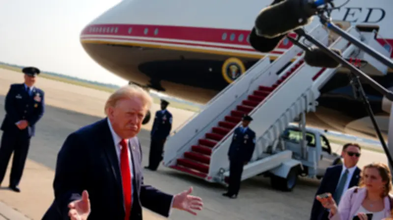 Trump Debuts New Air Force One: Qatari Gift with Luxurious Interior