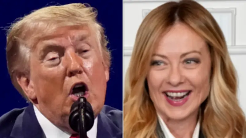 Trump Posts 'Restraining Order' Meme of Italian PM Meloni in Ongoing Feud