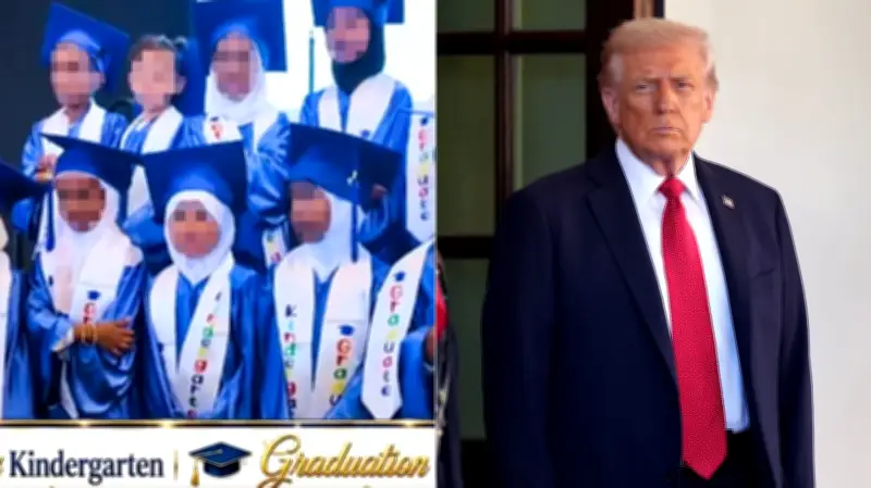 Trump Reposts Video Mocking Muslim Kindergarteners' Hijabs