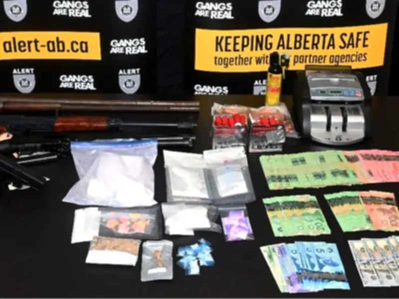 Two Arrested in Fort McMurray $100,000 Drug Bust, Weapons Seized
