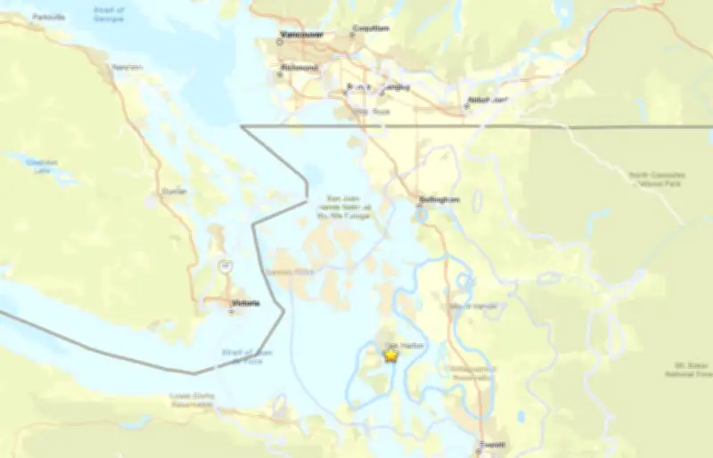 Washington Earthquake Felt in B.C. on Canada Day