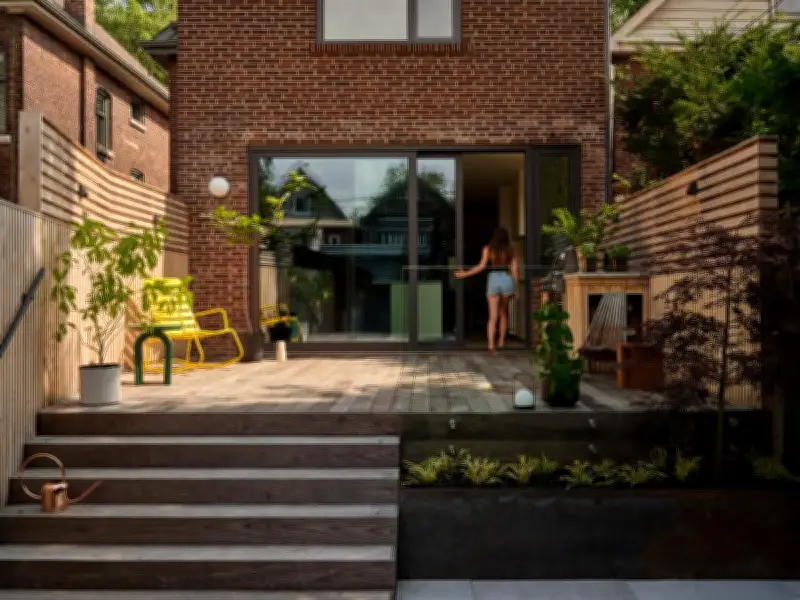 West Toronto Home Renovation Creates a Living Photograph of the Outdoors