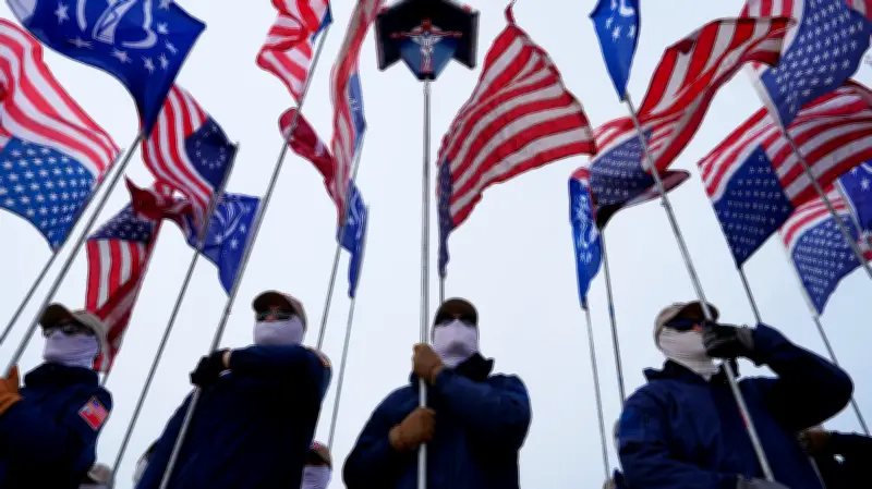 White Nationalist Group Patriot Front Marches in Washington D.C. on July 4