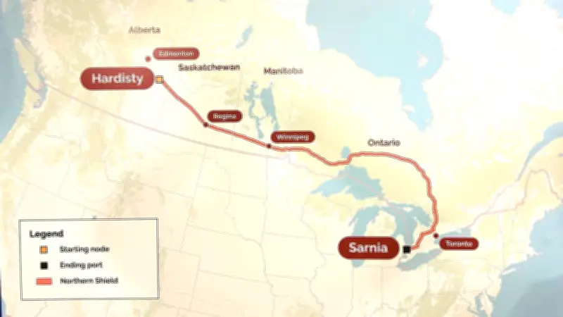 Winnipeg Pipeline Plan Proposes Path Through Southern Manitoba