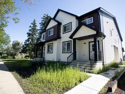 Edmonton infill built with CMHC affordable housing funds now listed on Airbnb