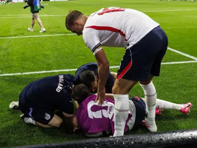 England's Jordan Henderson breaks arm celebrating World Cup win over Mexico