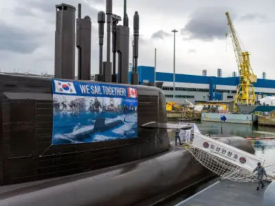 Hanwha Ocean shares plunge 23% after Canada picks German sub bid
