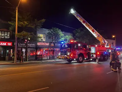 Suspicious Fire at Midtown Restaurant Displaces 3 Families