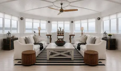 White window frames make a quiet comeback in home design