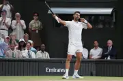 Djokovic outlasts Auger-Aliassime in 5-hour Wimbledon epic at age 39