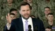 JD Vance's Biden fall joke falls flat with troops at Virginia base