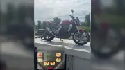 Motorcycle rider charged after going 193 km/h on Hwy. 417 in Ottawa